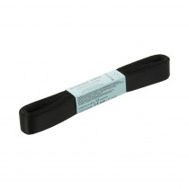 Лента атласная 12 мм ( 1/2 ") "Gamma" ФАСОВКА 5.4 м №113 черный