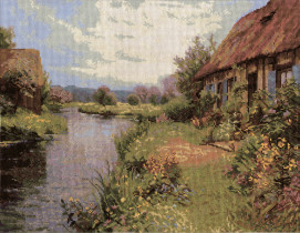 Набор для вышивания " PANNA" " Золотая серия" PS- 1120 ( ПС- 1120 ) " Речная прохлада" 