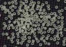 Бисер Япония круглый 11/0 10г 0015F цитрусовые брызги, матовый прозрачный