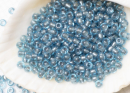 Бисер Япония круглый 11/0 10г 0285 морская вода/олово, окрашенный изнутри