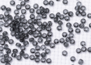 Бисер Чехия круглый 10/0 50г 40010h прозрачный серый квадратное отверстие